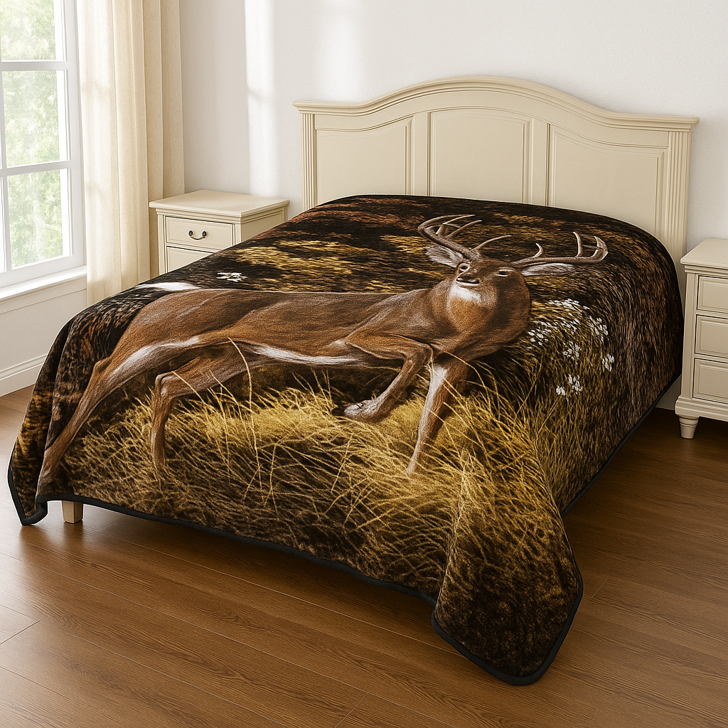 Bundle of 2 – San Marcos Style Luxury Blankets (California King • Ultra Thick & Soft)