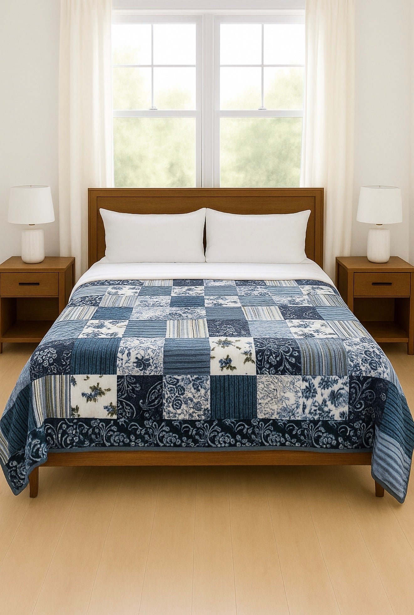 Premium 100% Flannel Blanket – Super Soft, Breathable & Perfect for All Seasons