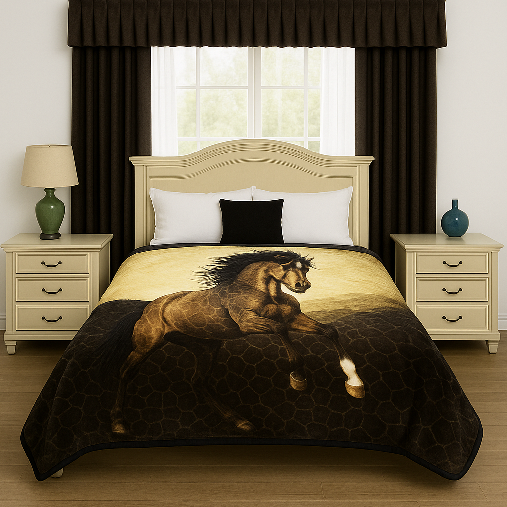 Luxury San Marcos Blanket – Cal King 220×240cm | Heavyweight & Super Soft