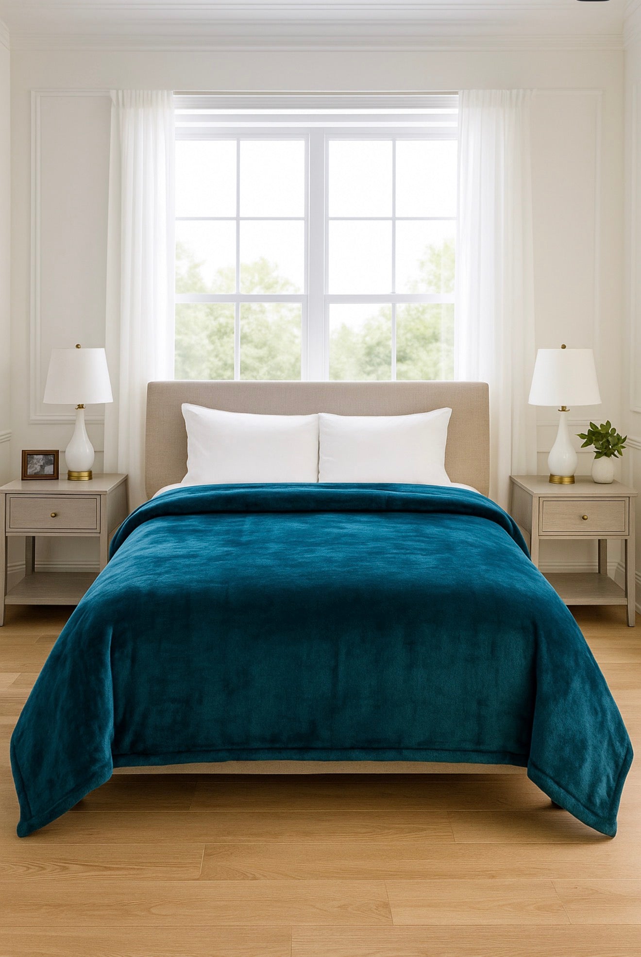 Premium 100% Flannel Blanket – Super Soft, Breathable & Perfect for All Seasons